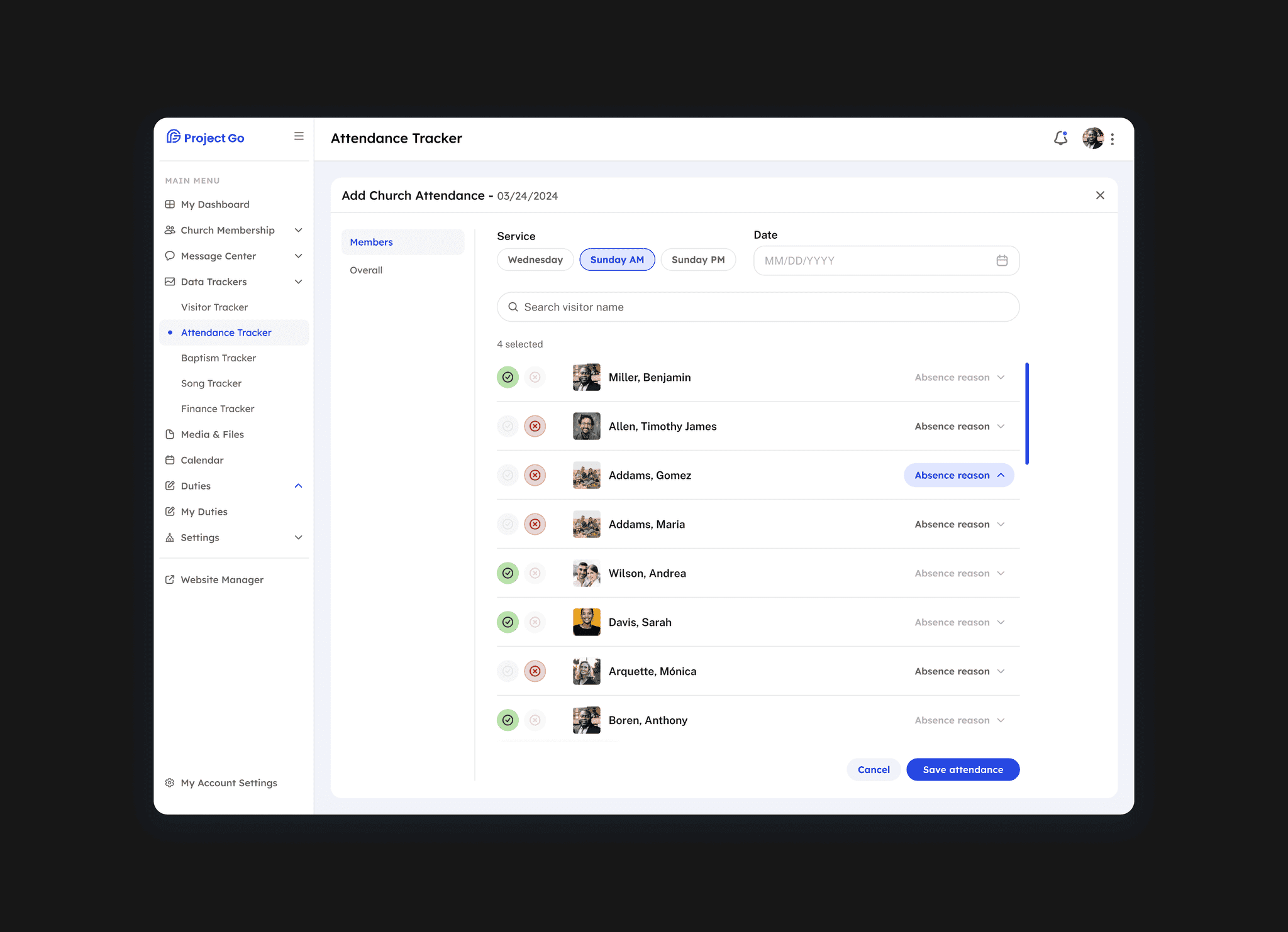 Project Go — design presentation 6